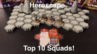 Heroscape - My Top 10 Squads!
