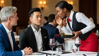 “Your Translator Is Lying To You”—Black Waitress Warned The Ruthless Korean Mafia Boss…