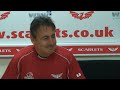 15 12 2009 Nigel Davies on Scarlets v Leinster