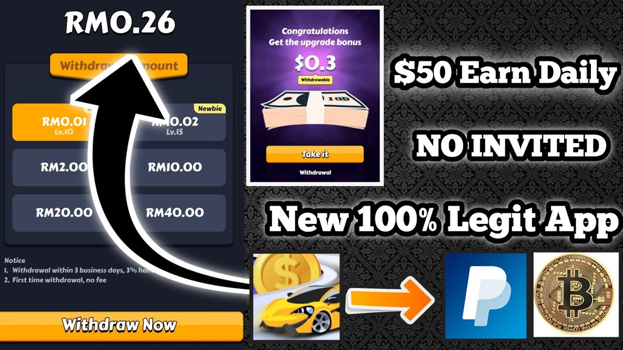$0.10 Minimum Withdrawal | TopRich $50 Daily Earn | Aplikasi online 2021