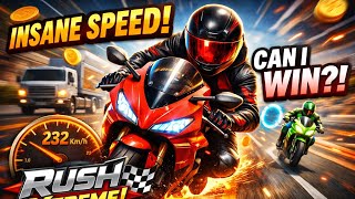 INSANE Bike Speed! 🏍️💨 Rush Xtreme Gameplay – Can I Win This Crazy Race?! screenshot 5
