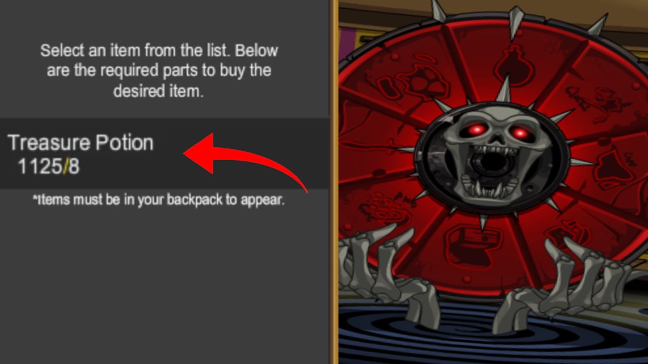 GASTANDO 1000 TREASURE POTION NO AQW!(ou quase isso...)