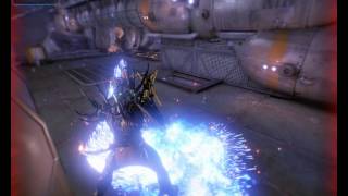 Warframe Bug: Floating on an Invisible wall.