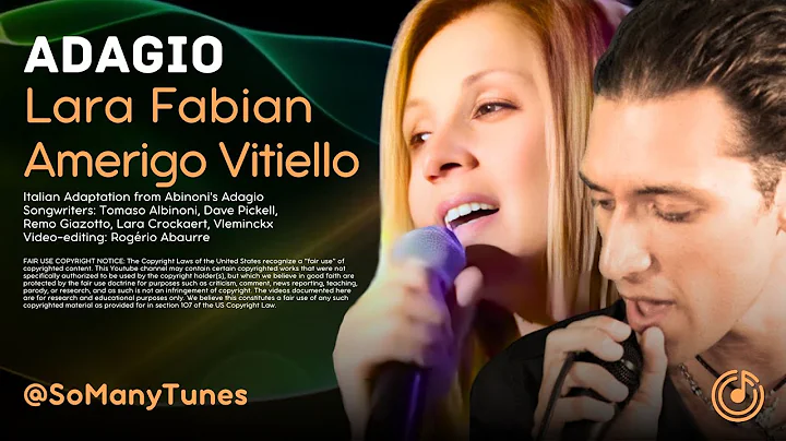 Amerigo Vitiello and Lara Fabian - Adagio Italian ...