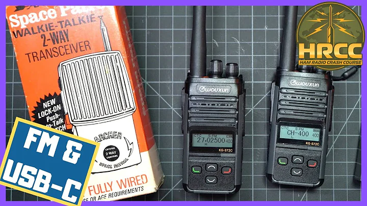 Wouxun KG-S72C CB Handheld Radio - These Are Fun!