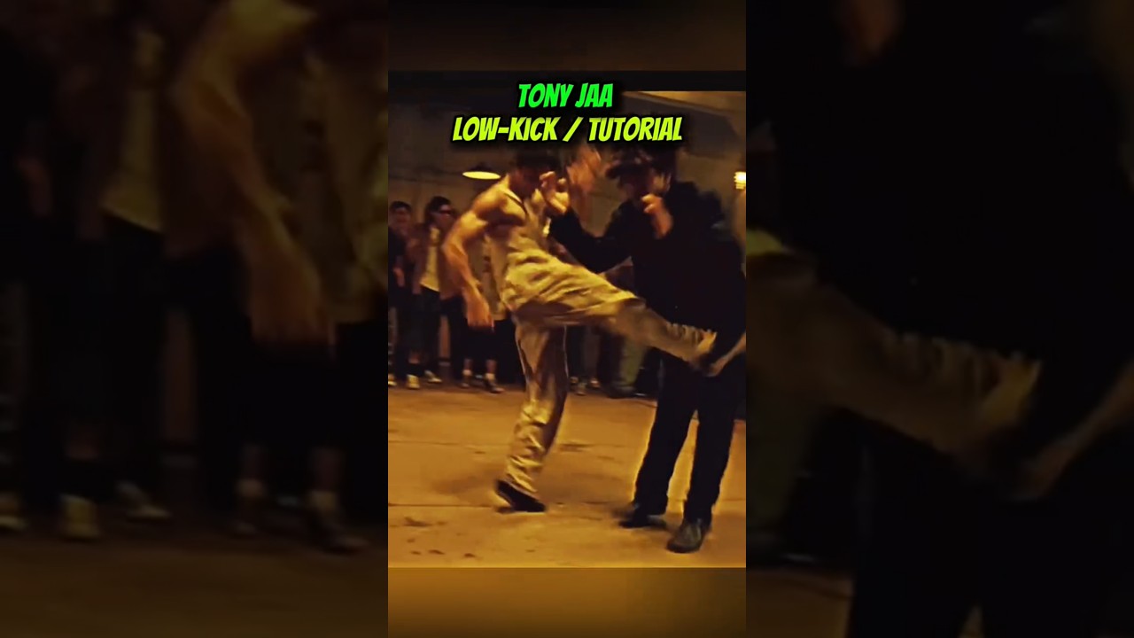 Tony jaa low - Kick tutorial