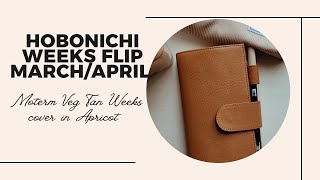 Hobonichi Weeks flip | March/April | Health & Wellness