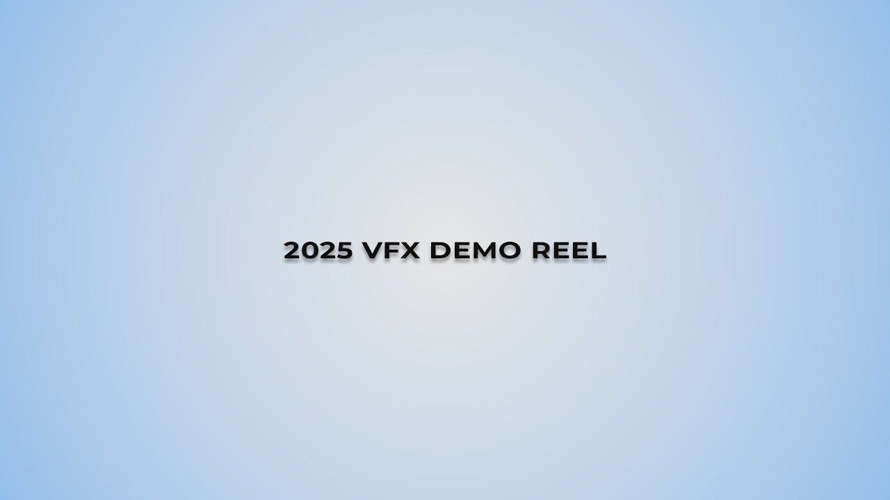 2025 VFX Demo Reel | Sawyer Creative Studio
