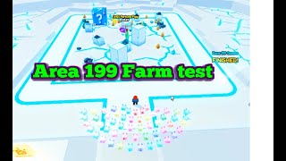 Pet Simulator 99 - Diamond Farm Area 199 (best area) Test