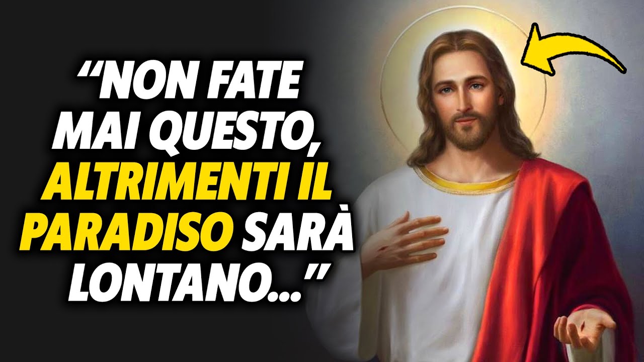 6 minuti fa: Sconcertante Messaggio di Gesù ad un Sacerdote, siate