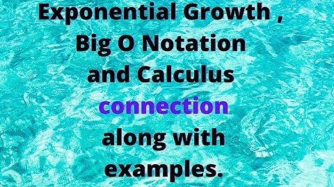 Session 4: Concept and examples on functions of exponential growth / order. (See pinned comment)