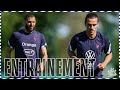 Avec Karim Benzema et Antoine Griezmann, Equipe de France I FFF 2021