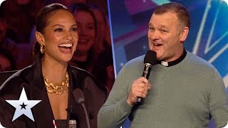 HILARIOUS Church Minister Allan Finnegan is the answer to comedy PRAYERS! | Auditions | BGT 2020