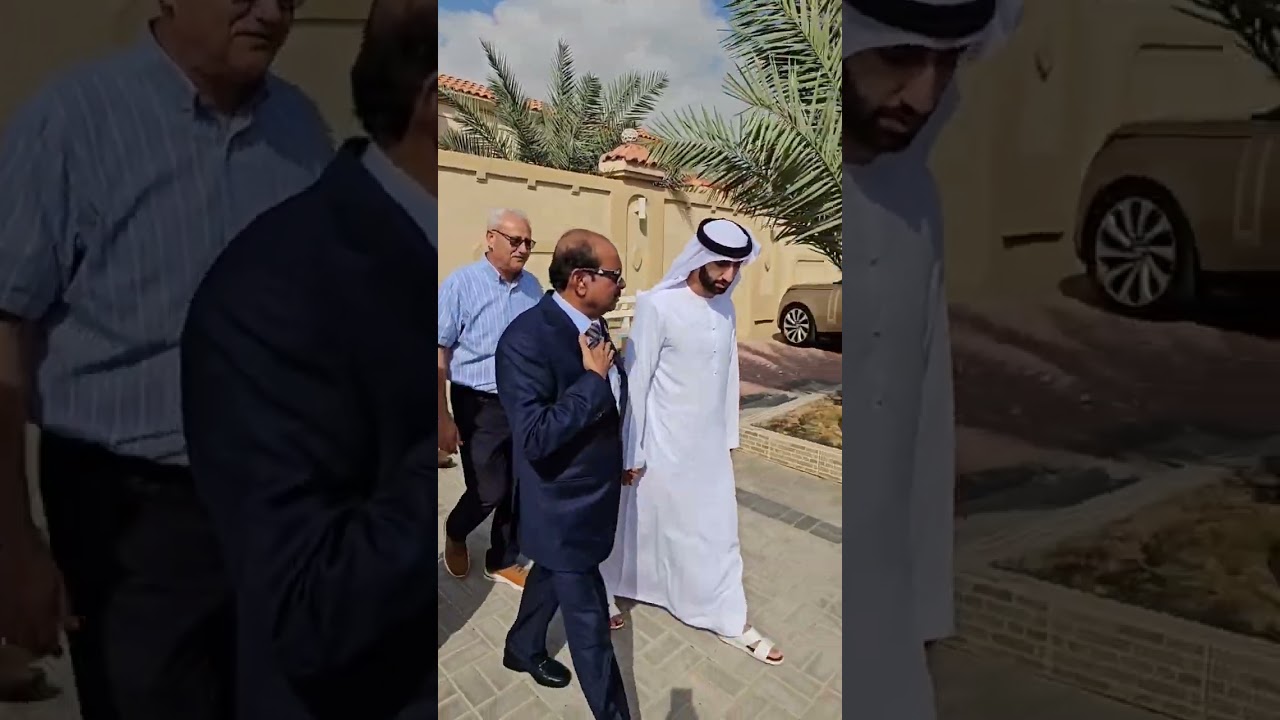 Indian UAE  Billionaire Philanthropist MA Yusuf Ali Offered Condolences To Al Owais Family Members