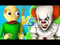 Baldi vs Pennywise - La Película (Español Recopilación de Todos Los Episodios Parodia Animada 3D)