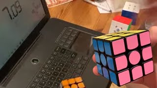 7.09 Fullstep Solve On TRANS CUBE 😳(trust me its difficult lol)