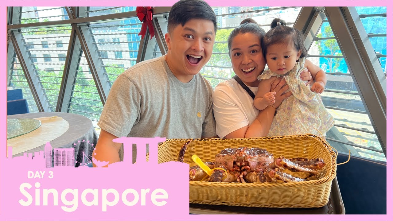 SINGAPORE with kids | Food vlog | Jumbo Chilli Crab & Shake Shack  | Village Hotel Sentosa
