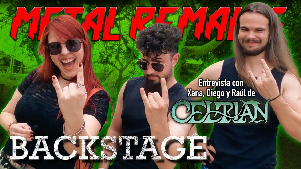 Entrevista con Xana, Diego y Raúl de Celtian 🇪🇸 en Leyendas del Rock 2023 [Backstage]
