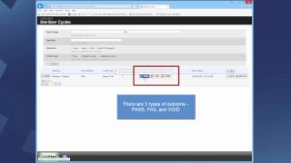 Sterilizer Cycles - Setting the outcome screenshot 5