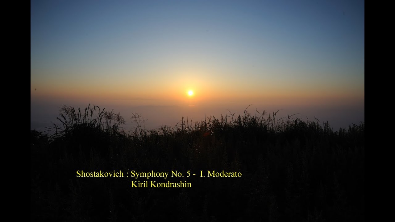 Shostakovich :  Symphony No.5  -  I. Moderato