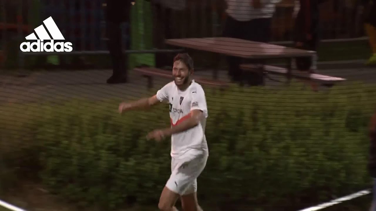 Elliot Collier with a Goal vs. Orange County SC - YouTube
