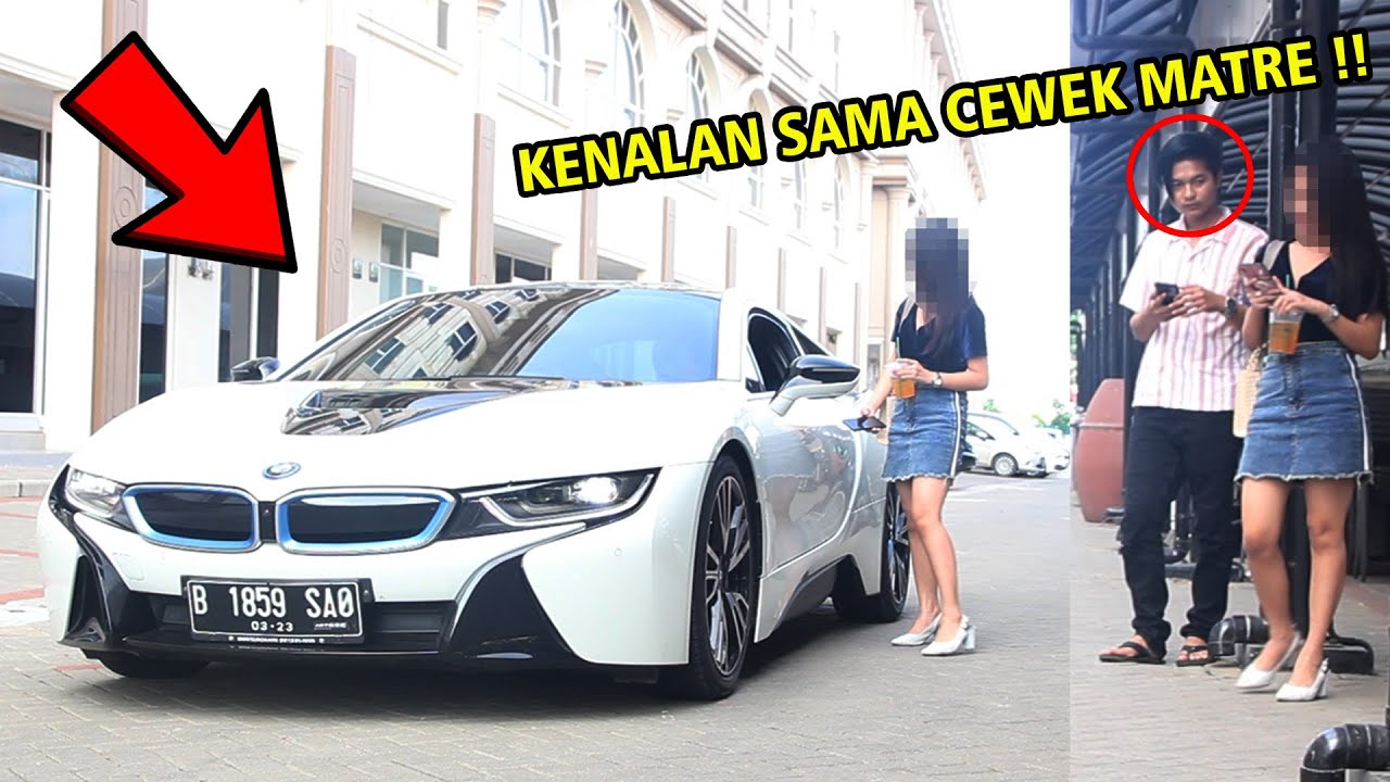 GOLD DIGGER PRANK !! Gw dijemput Atta Halilintar Pake BMW i8 ? ???? - YouTube