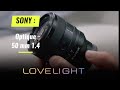 Sony  le 50 mm 14 un game changer 