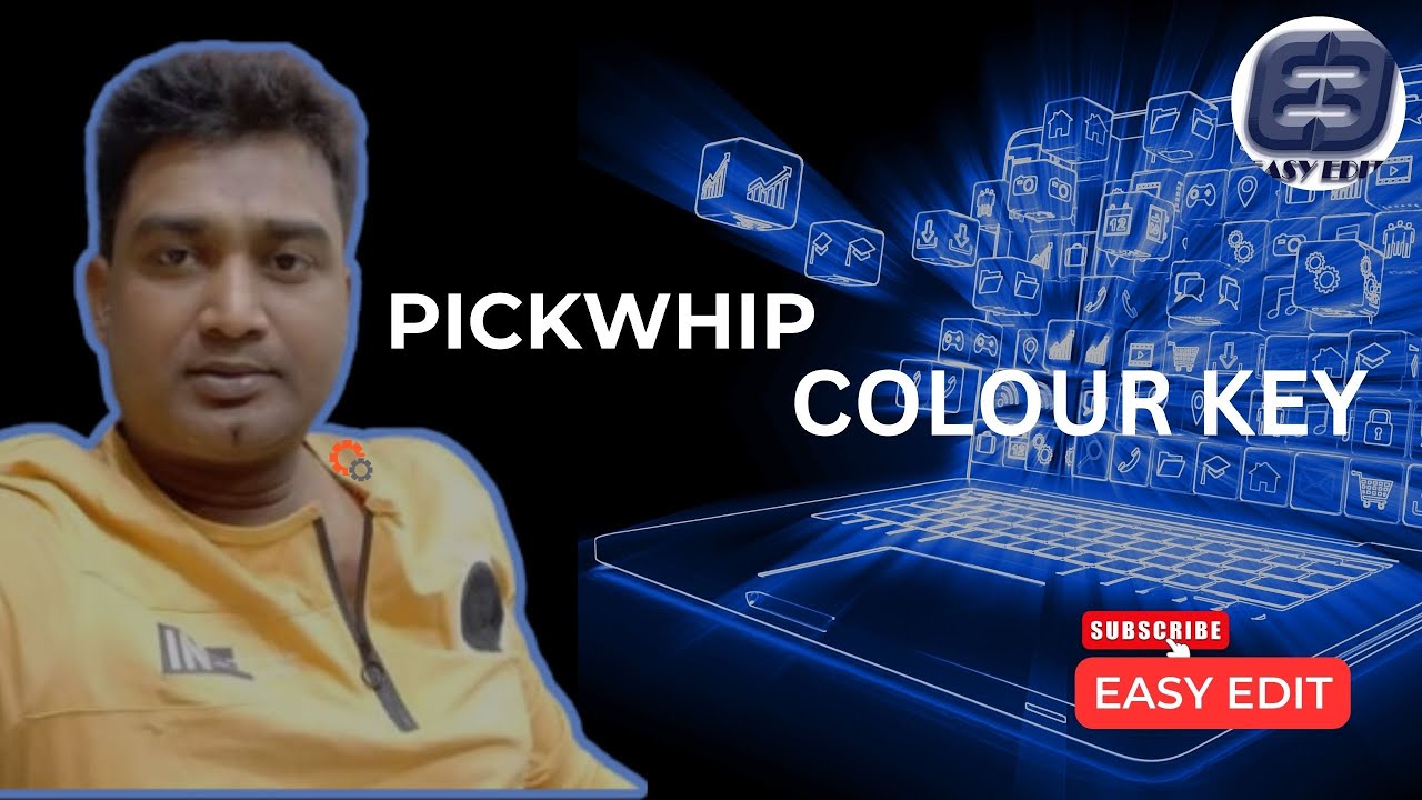 How to use the Pickwhip & color key in After Effects!