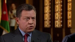 Jordan's King on Syria's chemical weapons Update
