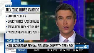 Nashville man accused of having sexual relationship with 16-year-old boy