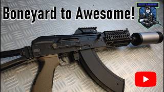 2nd hand airsoft AK boneyard rebuild
