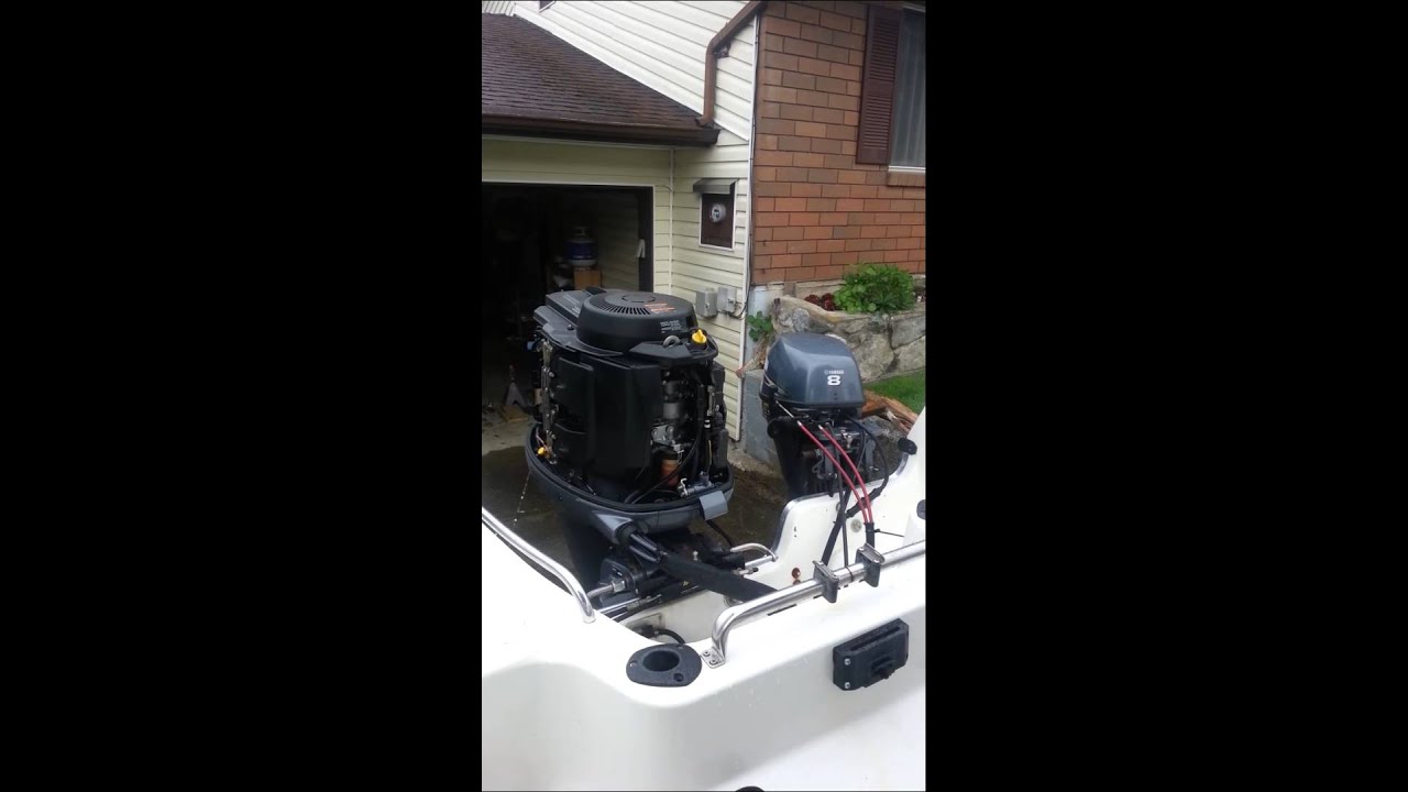 Yamaha F150 with new balancer unit installed. YouTube