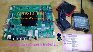 MT58L1=40 MT58L1 MAB4HG TCL LED TV PCB=software EMMC programming procedure screenshot 5
