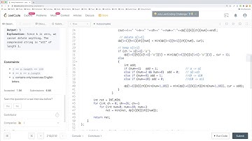 【每日一题】1531. String Compression II, 7/27/2020