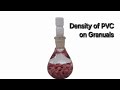 Density of PVC on Granuals