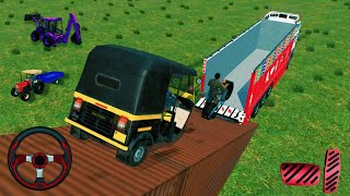 Royal Enfield 🔥 Bullet Bike Tempo 😍 Transport Challenge 🤯 | Garage Loading Unloading #games screenshot 2