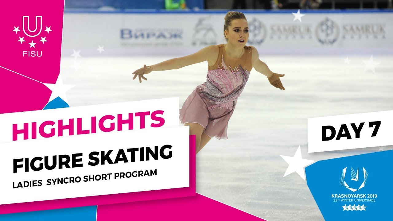 Highlights day 7 I Figure Skating Syncro Short Program | Winter Universiade 2019