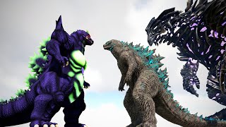 SUPER GODZILLA vs. TITANUS KAIJU and Ark TITANS | ARK Kaiju Battle 🦎