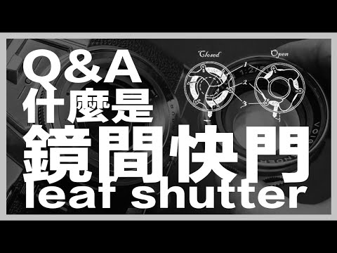 Q&A什麼是鏡間快門leaf shutter