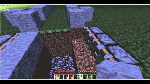 Minecraft tutorial: Easy pitfall trap