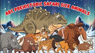 ABC Prehistoric Safari Sick Animal Song | Ice Age Hospital | Little Bunny Learns