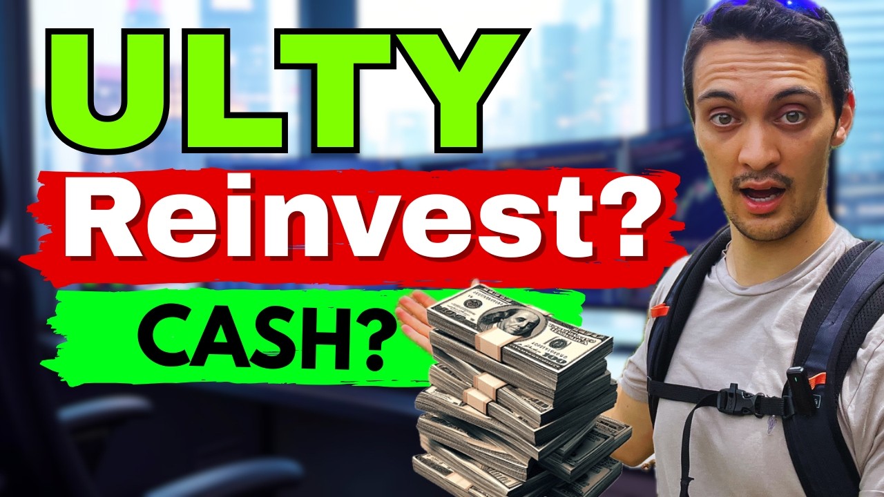 Что происходит, когда вы получаете еженедельный доход ULTY вместо того, чтобы забирать наличные?
