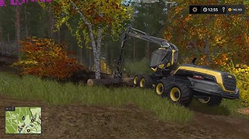 Farming Simulator 17 Logging on Kleinhau Map Episode 1