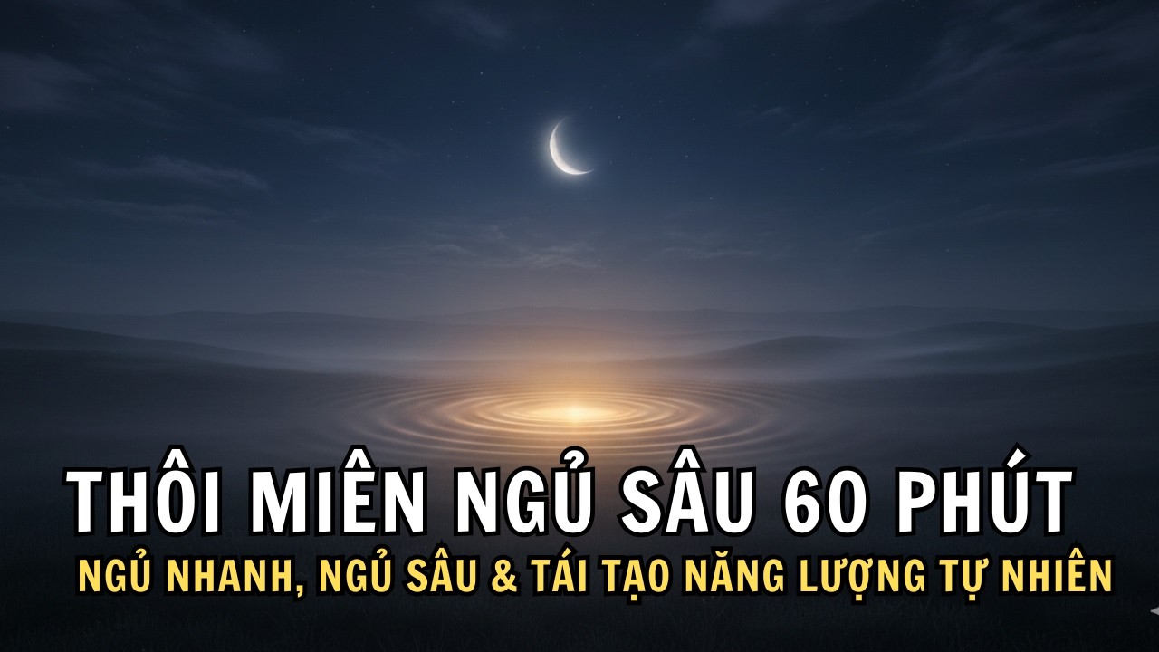 Ngủ Ngay Trong 10 Phút 🌙 Thôi Miên Giấc Ngủ Sâu 60 Phút Không Thức Giấc| HÀNH TRÌNH RU NGỦ