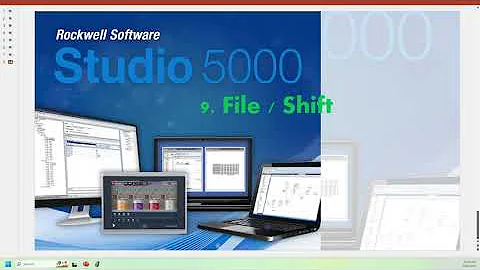 9.Studio 5000 -  File Shift | PLC Tutorial