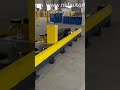 Our designed and produced 1T payload linear rail is applied to robot automated welding