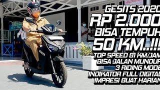 Launching Di Tarakan Ini Dia Sepeda Motor Listrik Gesits Buatan Anak pribumi Lho