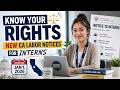 Know Your Rights: New CA Labor Notices for Interns (Effective Jan 1, 2026)