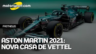 ASTON MARTIN 2021: Veja o carro VERDE de VETTEL e os planos para  a VOLTA da marca à F1 após 60 anos