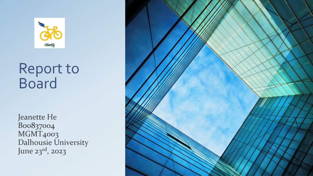 Board of Directors Report Jeanette He